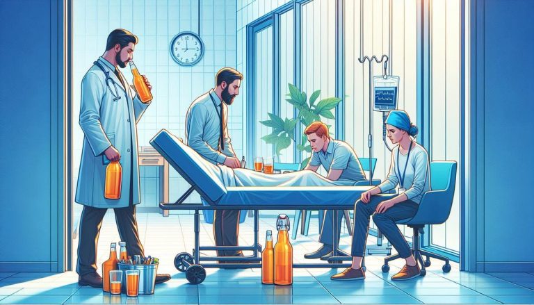 Выведение из запоя без постановки на учёт