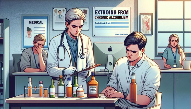 Выведение из запоя при хроническом алкоголизме