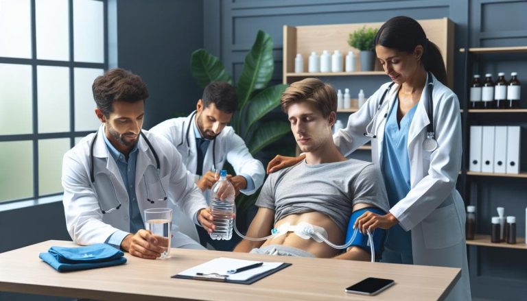 Выведение из запоя при сильном обезвоживании