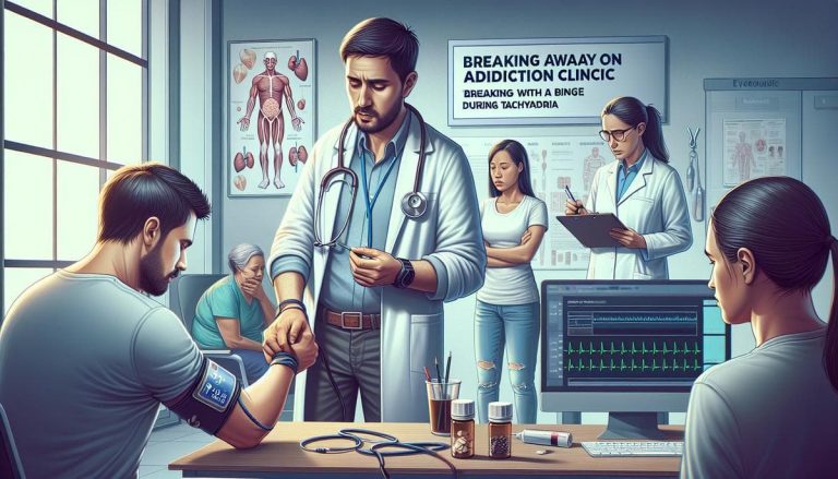 Выведение из запоя при тахикардии