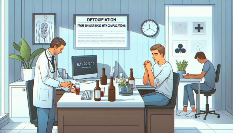 Вывод из запоя при осложнённом течении запоя