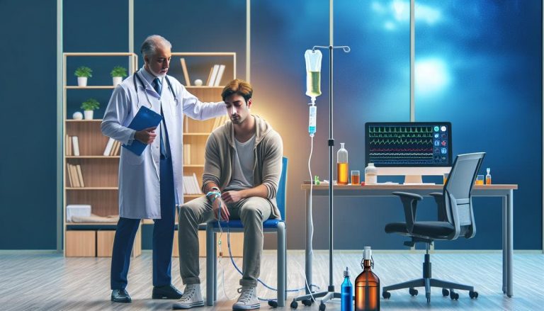 Вывод из запоя с капельницей и наблюдением врача